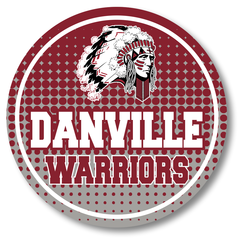 DANVILLE WARRIORS DECAL YSD Graphics danville-warriors-decal-ysd-graphics
