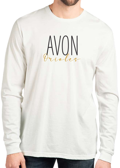 Avon Orioles Unisex Long Sleeve Tee - Y&S Designs, LLC
