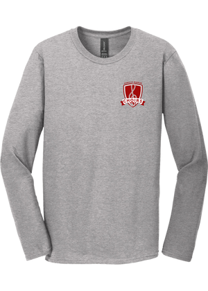 Danville Show Choir Softstyle Longsleeve Tee Shield - YSD
