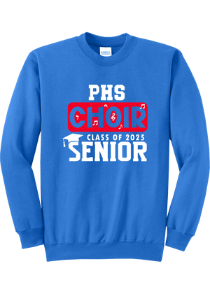PHS CHOIR Box Senior Crewneck - YSD