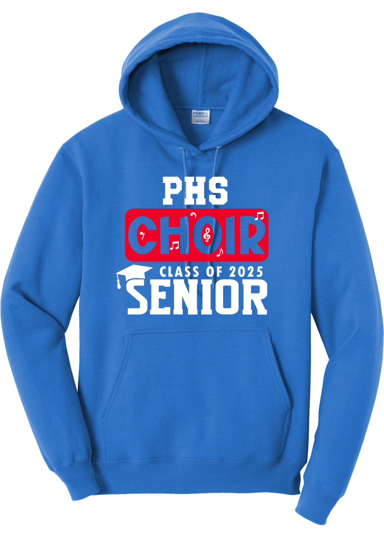 PHS CHOIR Box Senior Hoodie - YSD
