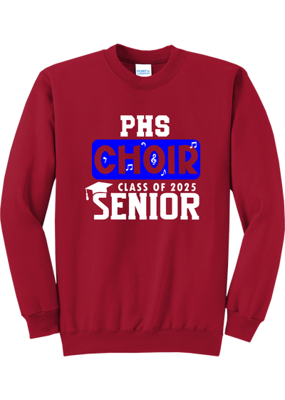 PHS CHOIR Box Senior Crewneck - YSD