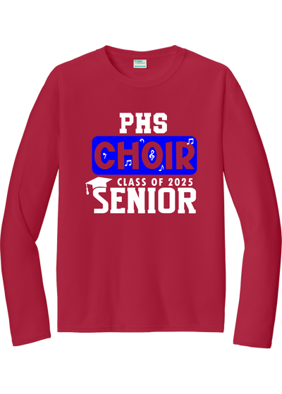 PHS CHOIR Box Senior Drifit Longsleeve Tee - YSD