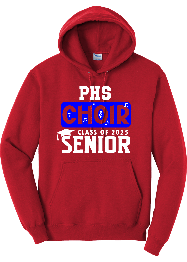 PHS CHOIR Box Senior Hoodie - YSD