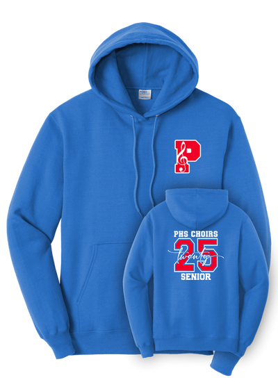 Plainfield Choirs Senior Big Number 25 Hoodie - YSD