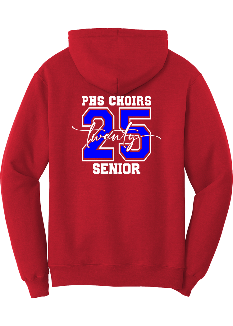 Plainfield Choirs Senior Big Number 25 Hoodie - YSD