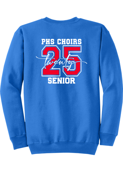 Plainfield Choirs Senior Big Number 25 Crewneck - YSD