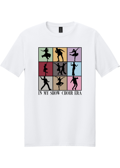 Show Choir Era Box - White T-shirt - YSD