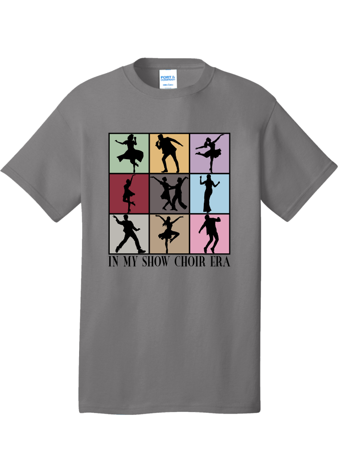 Show Choir Era Box - Gray T-shirt - YSD