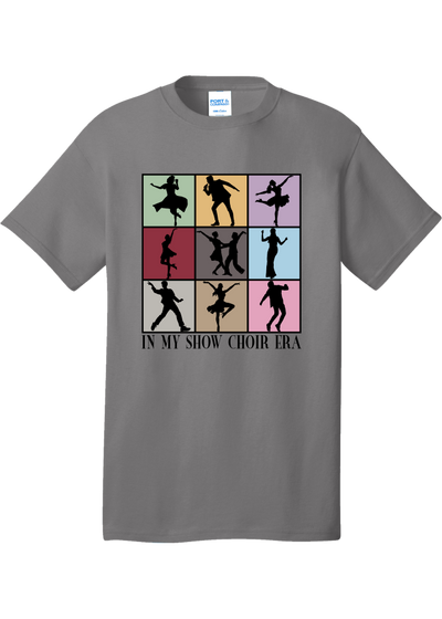 Show Choir Era Box - Gray T-shirt - YSD