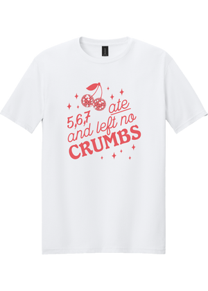 Cherries Ate and Left No Crumbs T-shirt - YSD