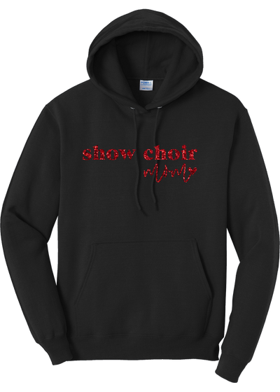 Show Choir Mom Glitter Hoodie - YSD