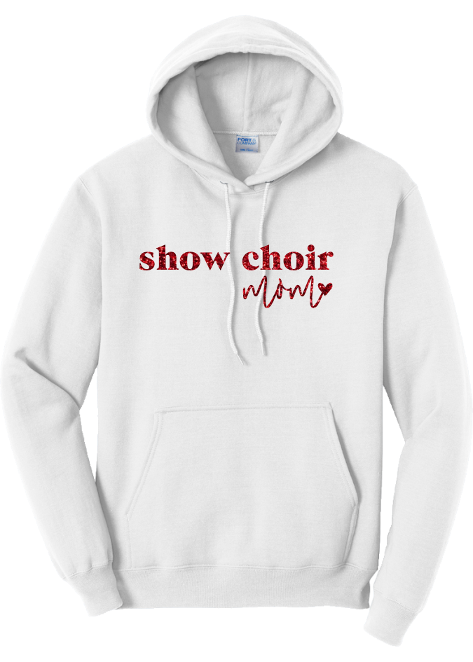 Show Choir Mom Glitter Hoodie - YSD