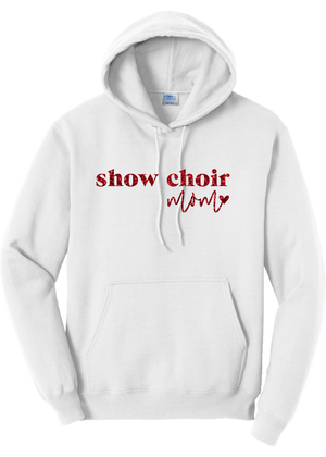 Show Choir Mom Glitter Hoodie - YSD