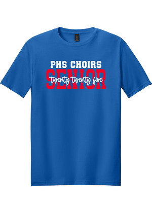 Plainfield Senior 2025 Cursive T-shirt - YSD