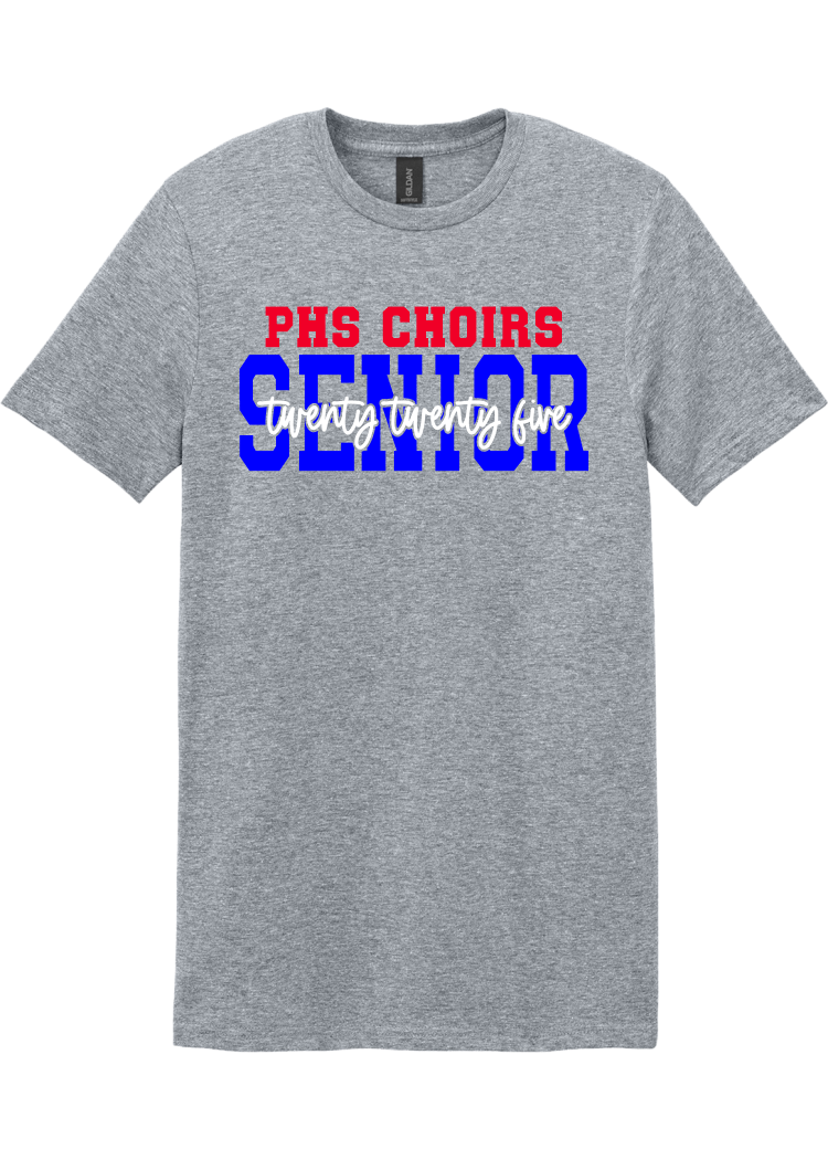 Plainfield Senior 2025 Cursive T-shirt - YSD