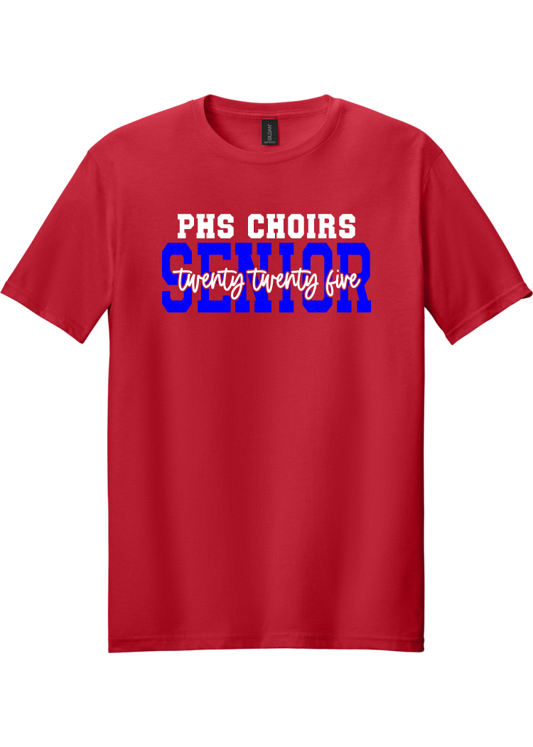 Plainfield Senior 2025 Cursive T-shirt - YSD