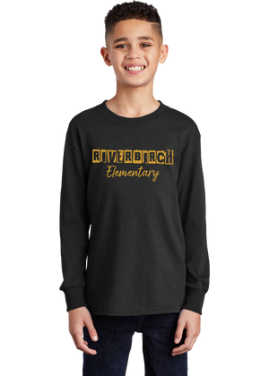 River Birch Elementary Long Sleeve Tee (Youth) - YSD
