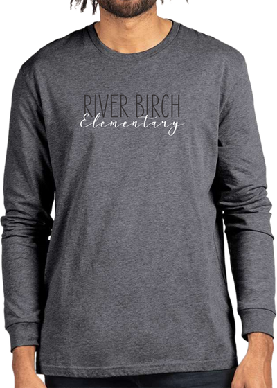 River Birch Elementary Unisex Long Sleeve Tee - Y&S Designs, LLC
