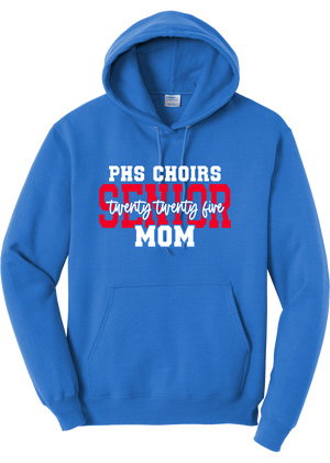 Plainfield Choirs Senior DAD,MOM 2025 Cursive Hoodie - YSD