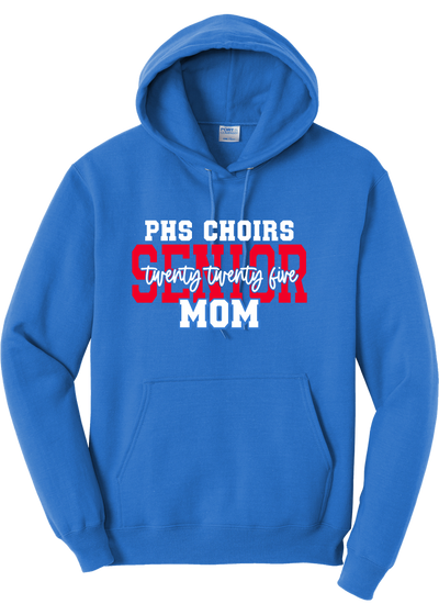 Plainfield Choirs Senior DAD,MOM 2025 Cursive Hoodie - YSD