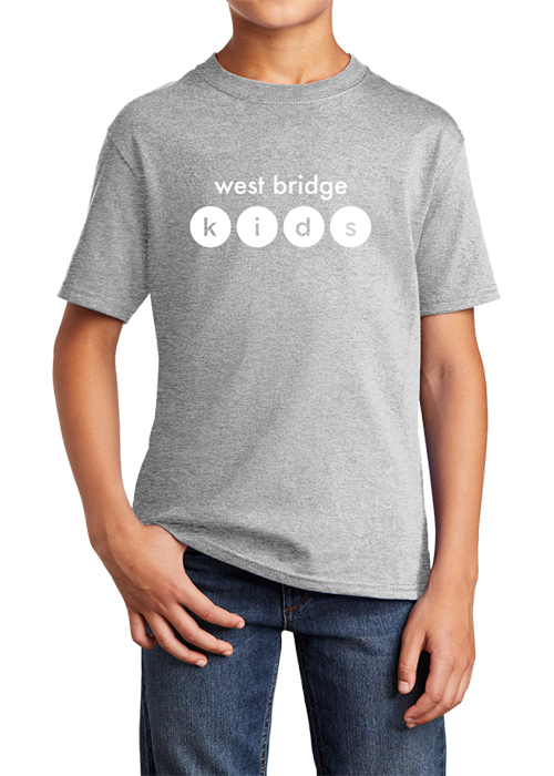 West Bridge Church Youth Core Cotton Tee White - YSD