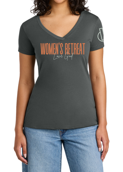 Kingsway Women's Retreat V-Neck Tee - YSD