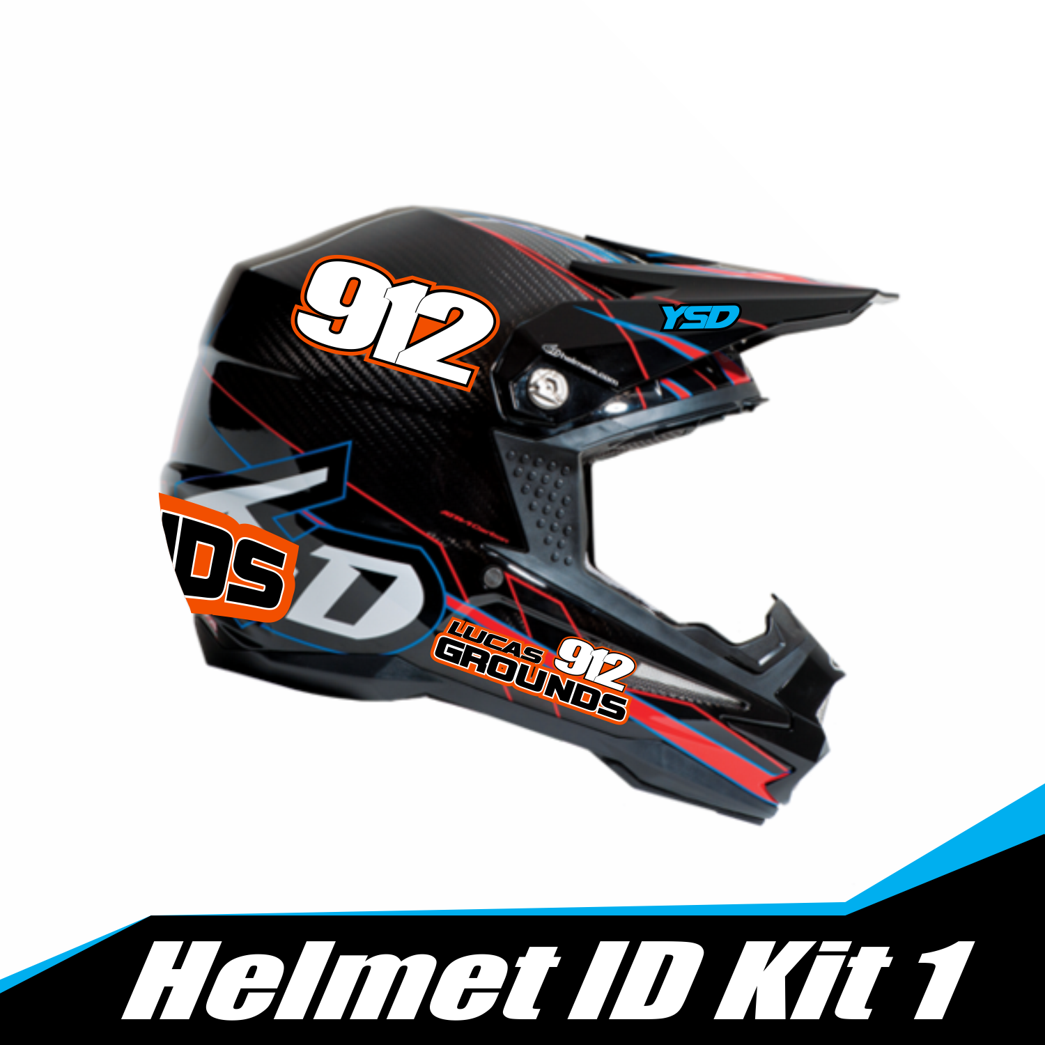Helmet ID kit 1 – YSD Graphics