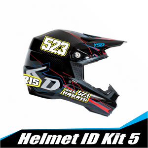 Helmet ID kit 5 - Y&S Designs, LLC